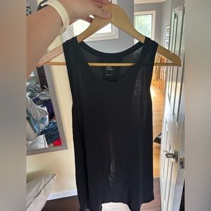 Black gap athletic tank top